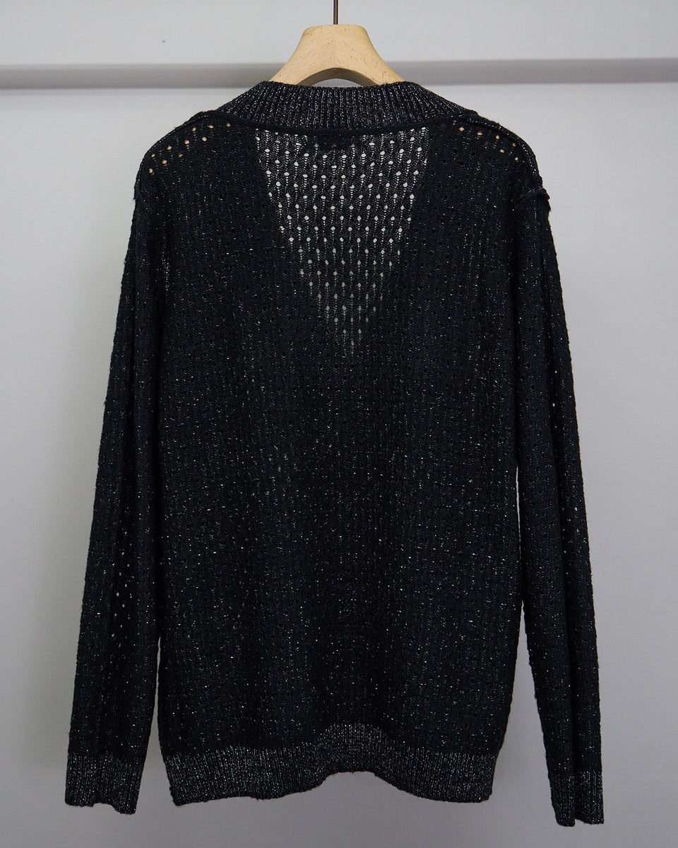 REVERSIBLE SCHOOL KNIT (BLACK) – blank