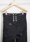 WORN-OUT PIRATES BELL BOTTOM (BLACK)