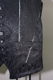 CUTOFF SHINY VEST (BLACK)