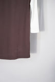 "UNSORTED" R/S TEE (BROWN)