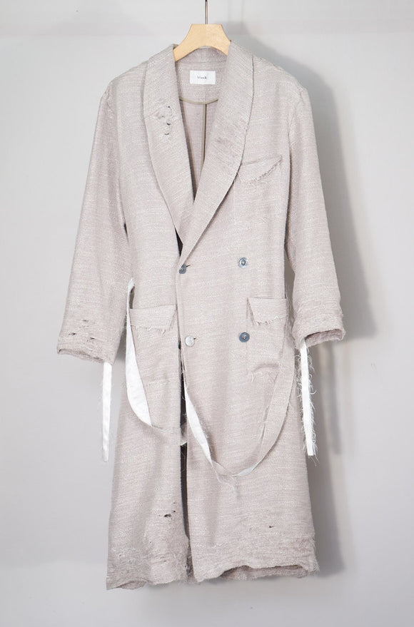 DYING GOWN COAT(CHAMPAIGN)