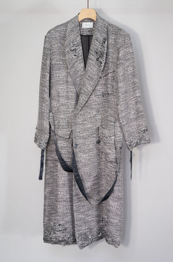 DYING GOWN COAT(OREO)