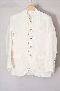 DYING MAO COLLAR JACKET(WHITE)