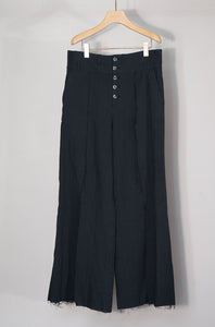 DYING WIDE PANTS(BLACK)