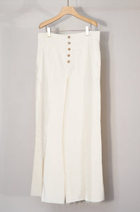 DYING WIDE PANTS(WHITE)