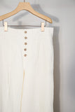 DYING WIDE PANTS(WHITE)