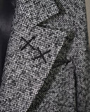 "後払い決済"【10~11月配送予定】EMBROIDERED XX TWEED W COAT(MULTI)