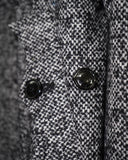 "後払い決済"【10~11月配送予定】EMBROIDERED XX TWEED W COAT(MULTI)