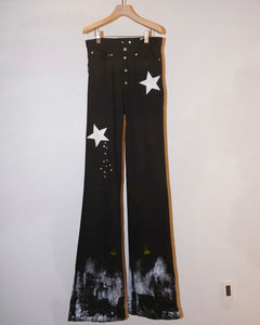 PIERROT PIRATES BELL-BOTTOM(BLACK)