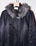 CRCL MILITARY FUR COAT(VINTAGE BLACK)　