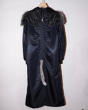 CRCL MILITARY FUR COAT(VINTAGE BLACK)　