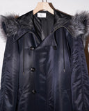 CRCL MILITARY FUR COAT(VINTAGE BLACK)　