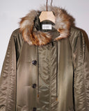 "後払い決済"【10~11月配送予定】CRCL MILITARY FUR COAT(KHAKI)