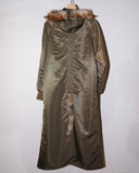 "後払い決済"【10~11月配送予定】CRCL MILITARY FUR COAT(KHAKI)