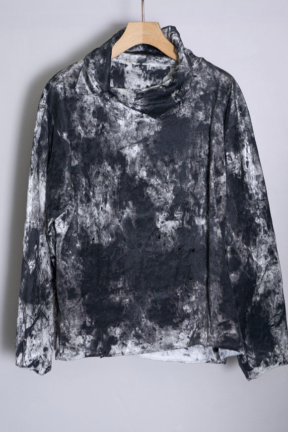 LOST LUSTER VELOUR L/S TEE (WHT)