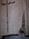 Cross Damaged Knit (GRY)