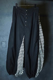 Ruin Clown Crown Trousers(BLK)