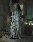 Deceptive Stripe Trousers(WHT)