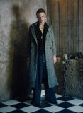 "後払い決済"【10~11月配送予定】EMBROIDERED XX TWEED W COAT(MULTI)